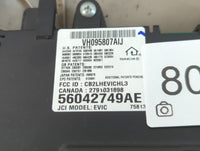 2001 Jeep Grand Cherokee Overhead Roof Console Interior Dome Light - Oemusedautoparts1.com