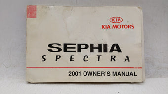 compare product 2001 Kia Spectra Owners Manual Book Guide OEM Used Auto Parts