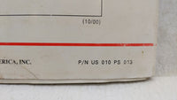 2001 Kia Spectra Owners Manual Book Guide OEM Used Auto Parts - Oemusedautoparts1.com