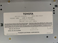 2000-2001 Lexus Es300 Radio AM FM Cd Player Receiver Replacement P/N:86120-33370 Fits Fits 2000 2001 OEM Used Auto Parts - O