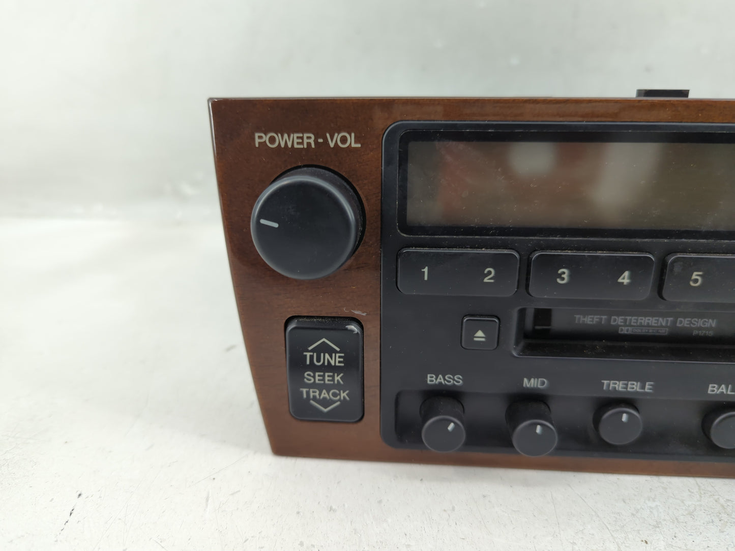 2000-2001 Lexus Es300 Radio AM FM Cd Player Receiver Replacement P/N:86120-33320 Fits Fits 2000 2001 OEM Used Auto Parts - O
