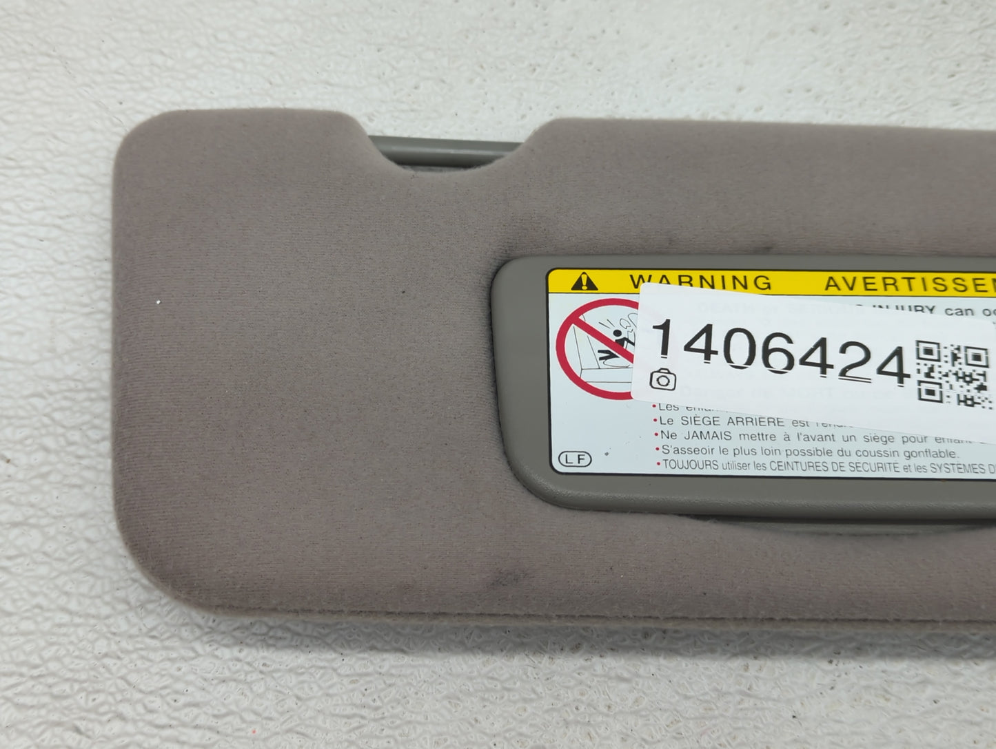 2000-2001 Lexus Es300 Sun Visor Shade Replacement Passenger Right Mirror Fits Fits 2000 2001 OEM Used Auto Parts - Oemusedau
