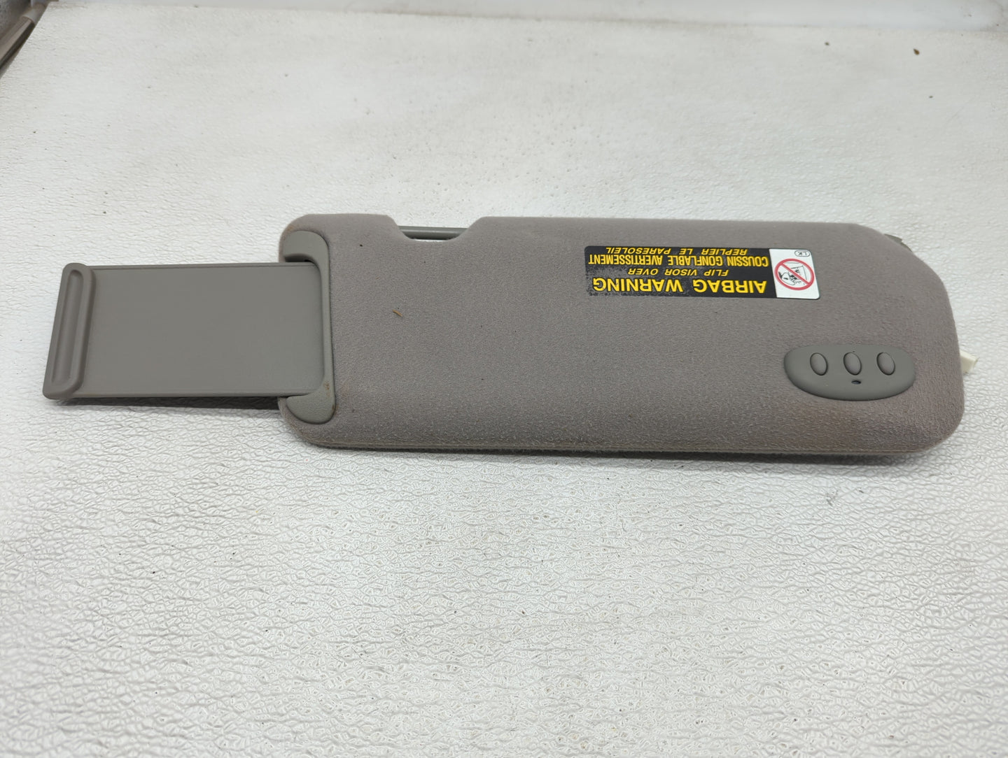2000-2001 Lexus Es300 Sun Visor Shade Replacement Driver Left Mirror Fits Fits 2000 2001 OEM Used Auto Parts - Oemusedautopa