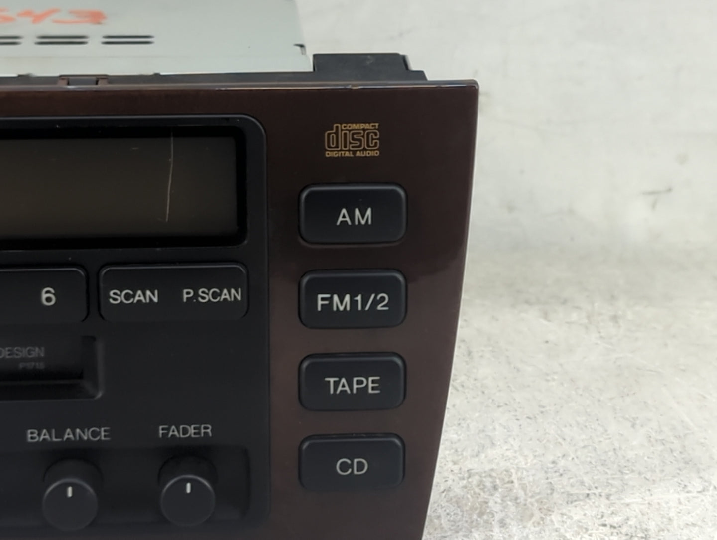 2000-2001 Lexus Es300 Radio AM FM Cd Player Receiver Replacement P/N:86120-33320 KEX-M8196ZT Fits Fits 2000 2001 OEM Used Au