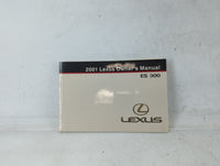 2001 Lexus Es300 Owners Manual Book Guide P/N:01999-33538 OEM Used Auto Parts - Oemusedautoparts1.com