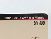2001 Lexus Gs400 Owners Manual Book Guide OEM Used Auto Parts - Oemusedautoparts1.com