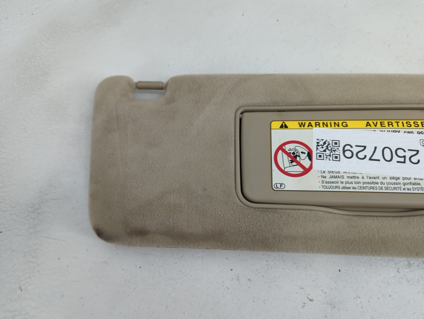 2001-2002 Lexus Rx300 Sun Visor Shade Replacement Passenger Right Mirror Fits Fits 2001 2002 OEM Used Auto Parts - Oemusedau