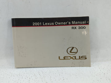 2001 Lexus Rx300 Owners Manual Book Guide OEM Used Auto Parts - Oemusedautoparts1.com