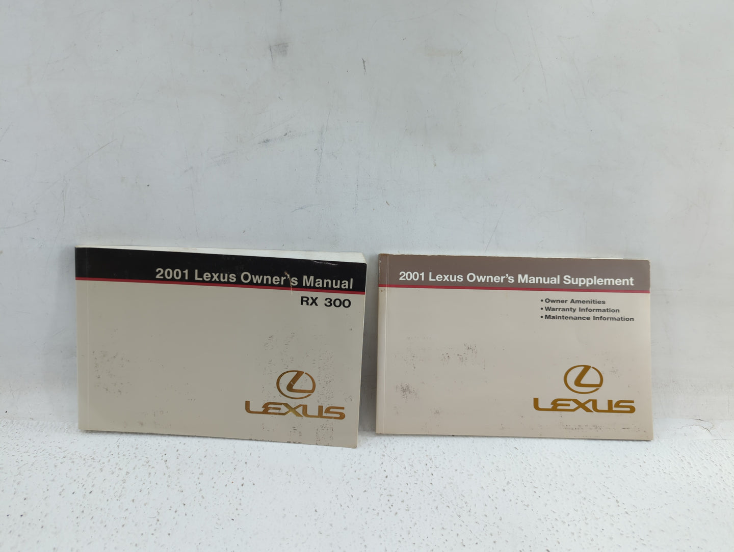 2001 Lexus Rx300 Owners Manual Book Guide OEM Used Auto Parts - Oemusedautoparts1.com