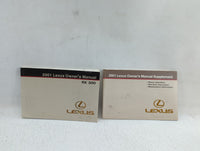2001 Lexus Rx300 Owners Manual Book Guide OEM Used Auto Parts - Oemusedautoparts1.com