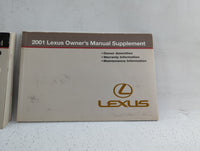 2001 Lexus Rx300 Owners Manual Book Guide OEM Used Auto Parts - Oemusedautoparts1.com