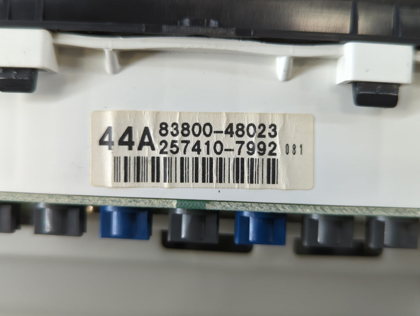 2001 Lexus Rx300 Instrument Cluster Speedometer Gauges P/N:257410-7992 83800-48023 Fits OEM Used Auto Parts - Oemusedautopar