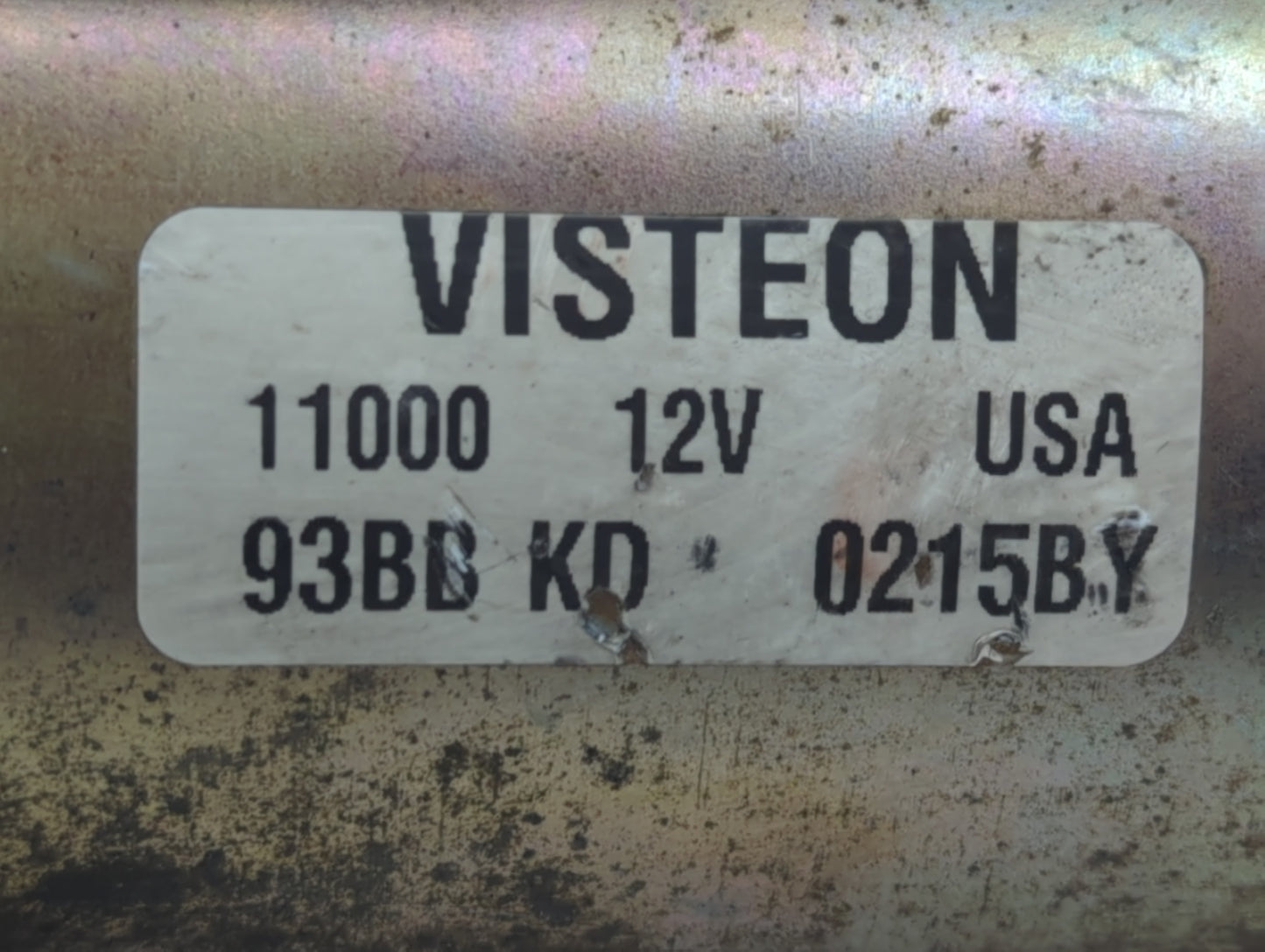 2001-2004 Mazda Tribute Car Starter Motor Solenoid OEM Fits Fits 2000 2001 2002 2003 2004 OEM Used Auto Parts - Oemusedautop