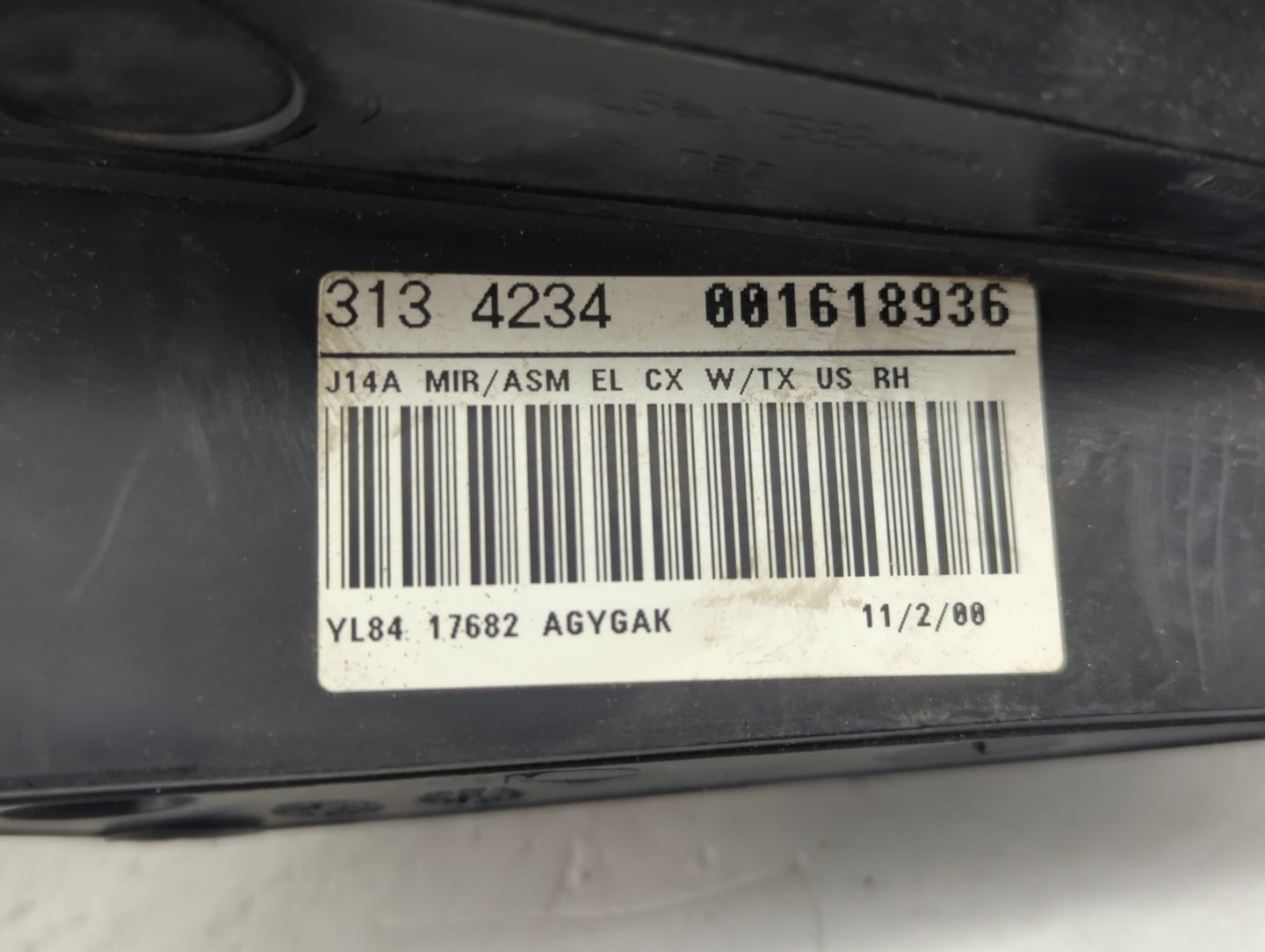 2001-2006 Mazda Tribute Side Mirror Replacement Passenger Right View Door Mirror Fits Fits 2001 2002 2003 2004 2005 2006 OEM