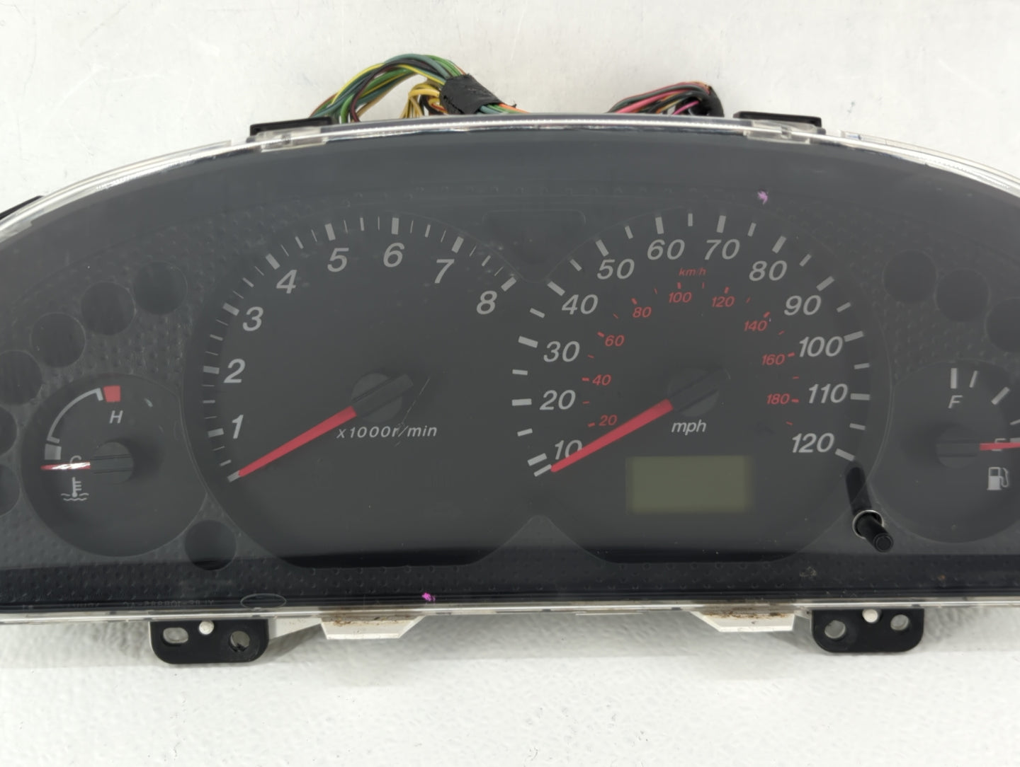 2001-2002 Mazda Tribute Instrument Cluster Speedometer Gauges P/N:YL8F-10849-HK YL8F-10849-HM Fits Fits 2001 2002 OEM Used A