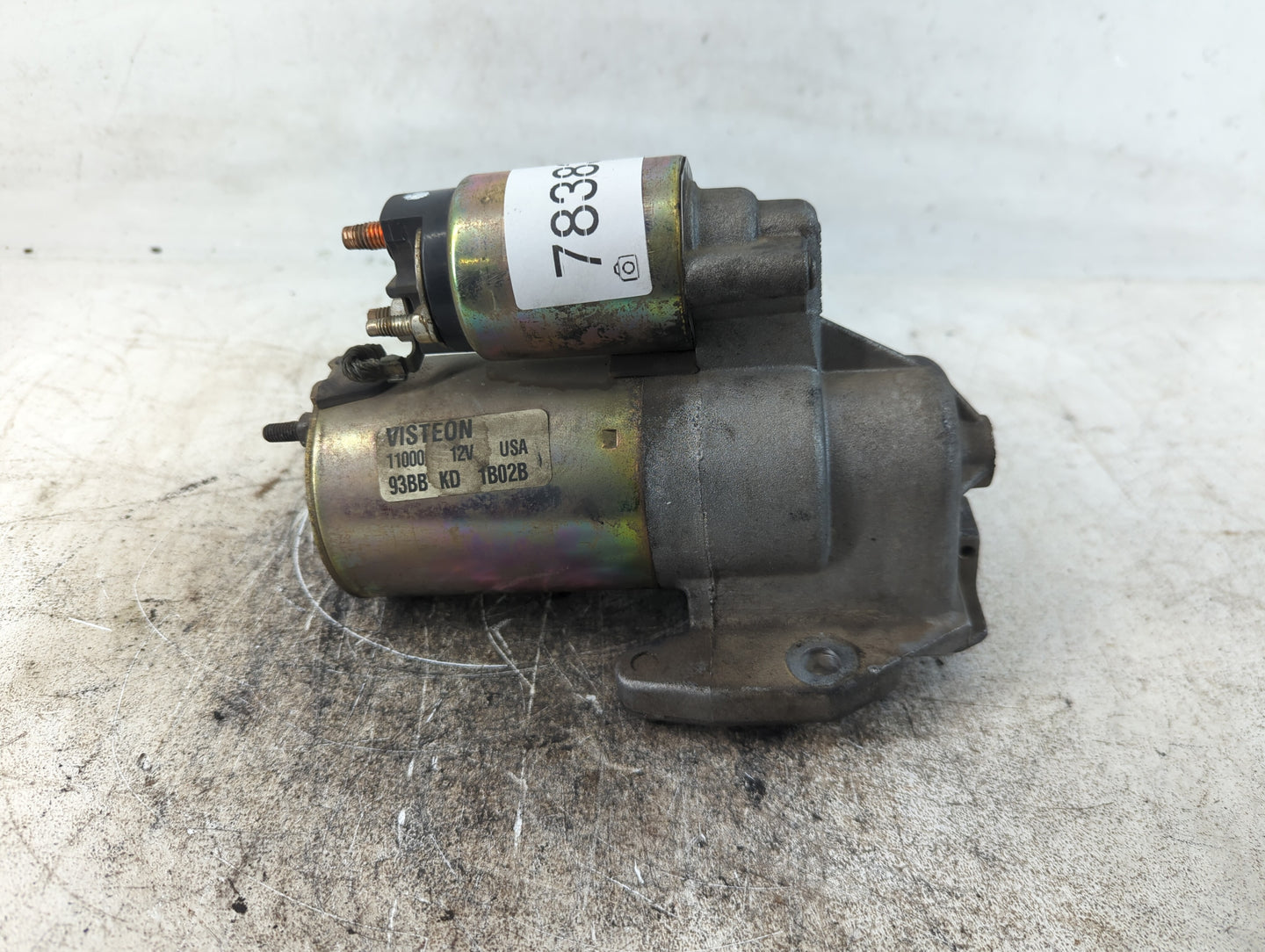 2001-2004 Mazda Tribute Car Starter Motor Solenoid OEM P/N:93BB KD 1B02B Fits OEM Used Auto Parts - Oemusedautoparts1.com