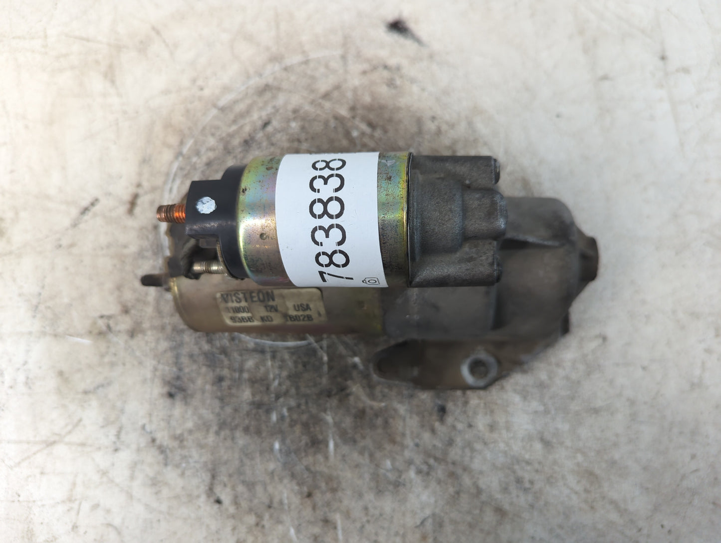 2001-2004 Mazda Tribute Car Starter Motor Solenoid OEM P/N:93BB KD 1B02B Fits OEM Used Auto Parts - Oemusedautoparts1.com