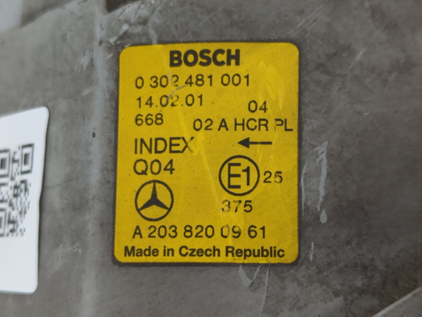 2001 Mercedes-benz C320 Driver Left Oem Head Light Headlight Lamp - Oemusedautoparts1.com