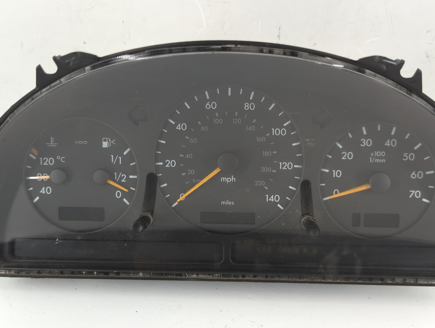 2001 Mercedes-Benz Ml320 Instrument Cluster Speedometer Gauges P/N:A163 540 28 11 Fits OEM Used Auto Parts - Oemusedautopart