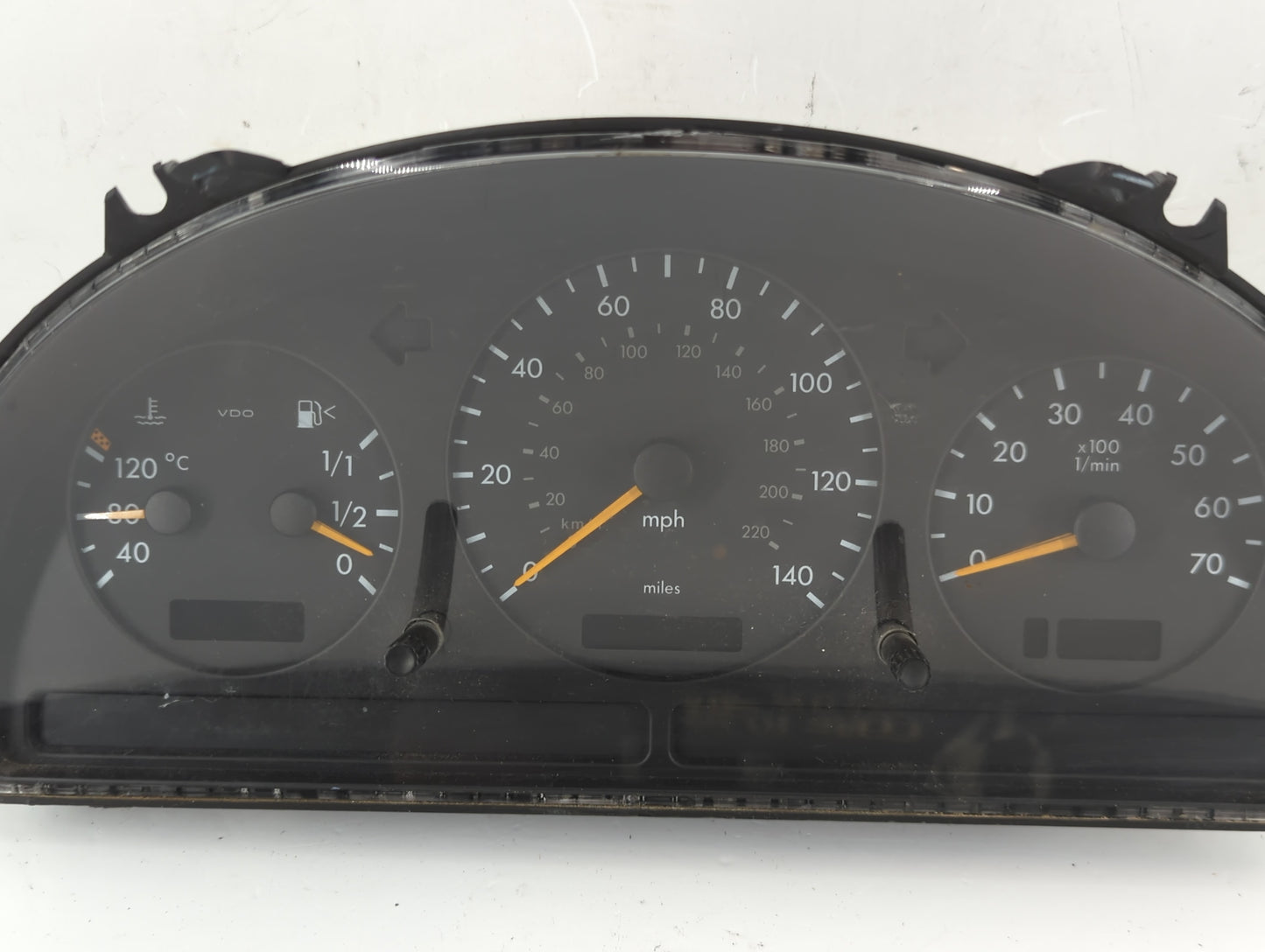 2001 Mercedes-Benz Ml320 Instrument Cluster Speedometer Gauges P/N:A163 540 28 11 Fits OEM Used Auto Parts - Oemusedautopart