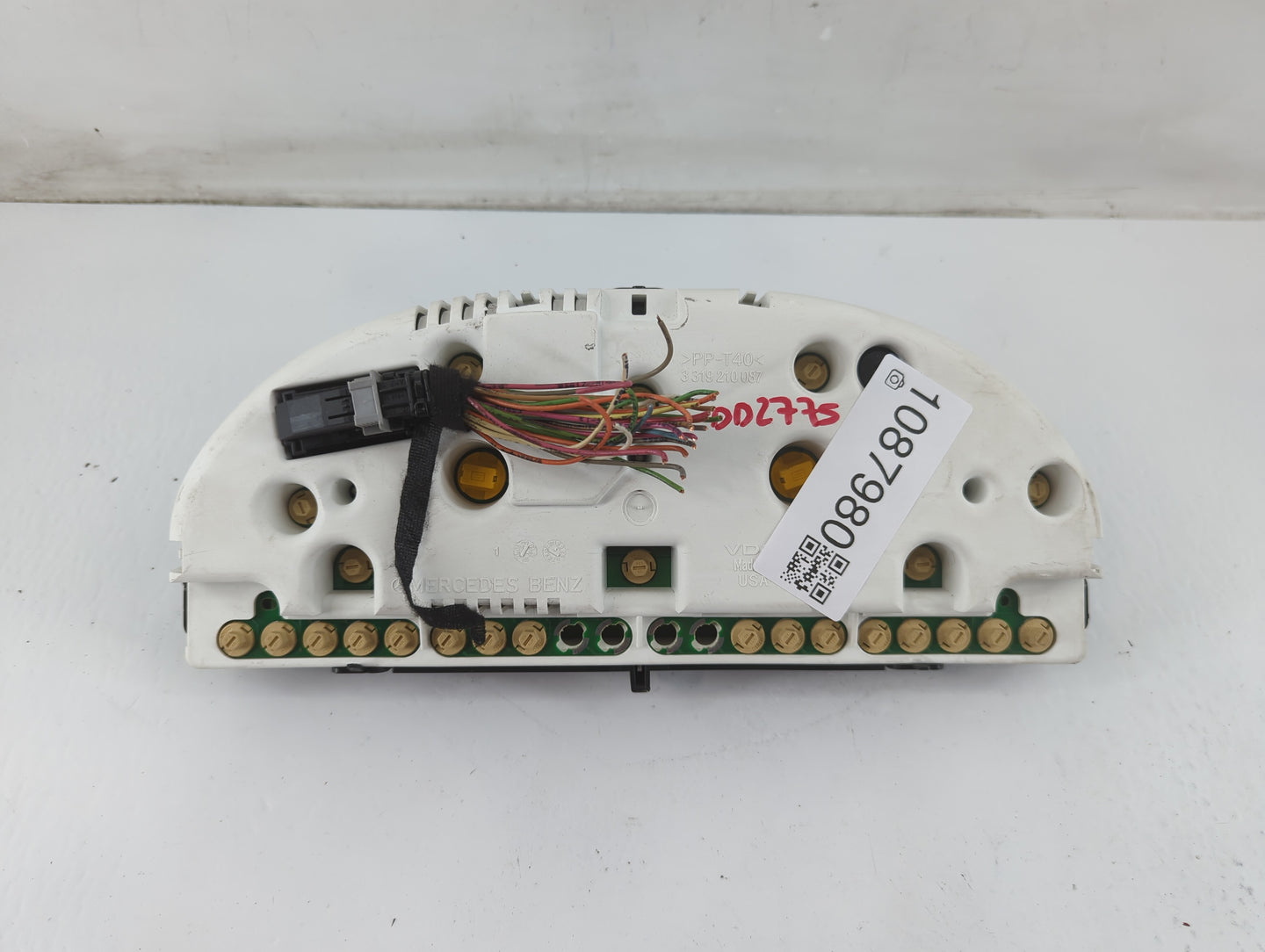 2001 Mercedes-Benz Ml320 Instrument Cluster Speedometer Gauges P/N:A163 540 28 11 Fits OEM Used Auto Parts - Oemusedautopart