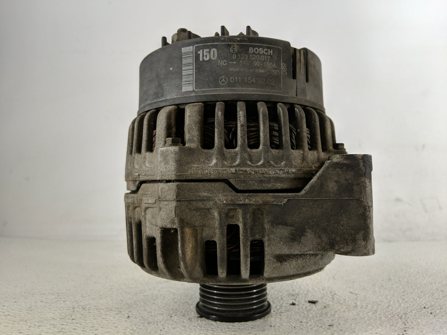 2000-2001 Mercedes-Benz S430 Alternator Replacement Generator Charging Assembly Engine OEM P/N:0 123 520 017 011 154 32 02 F