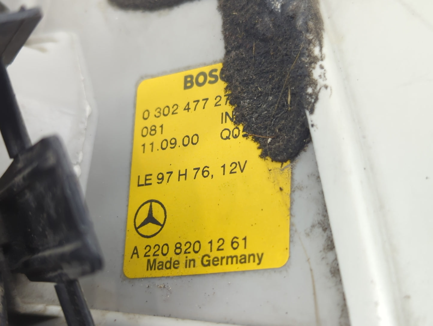 2000 Mercedes-benz S430 Passenger Right Oem Head Light Headlight Lamp - Oemusedautoparts1.com