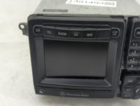 2001-2002 Mercedes-Benz S430 Radio AM FM Cd Player Receiver Replacement P/N:A2208204989 Fits Fits 2000 2001 2002 OEM Used Au