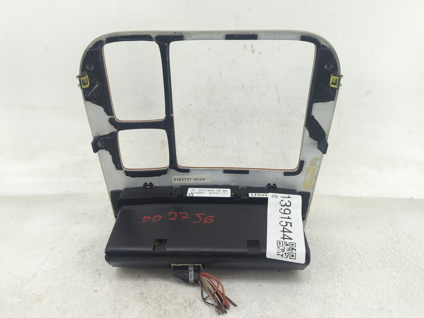2000-2006 Mercedes-Benz S430 Climate Control Module Temperature AC/Heater Replacement P/N:2208300885 Fits OEM Used Auto Part
