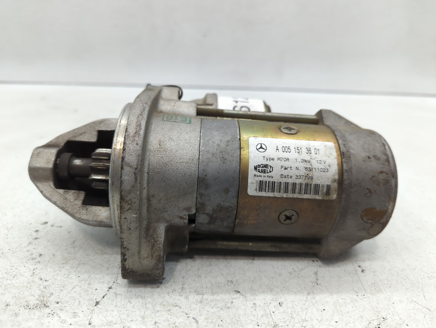 1997-2004 Mercedes-Benz Slk230 Car Starter Motor Solenoid OEM P/N:A 005 151 36 01 Fits OEM Used Auto Parts - Oemusedautopart