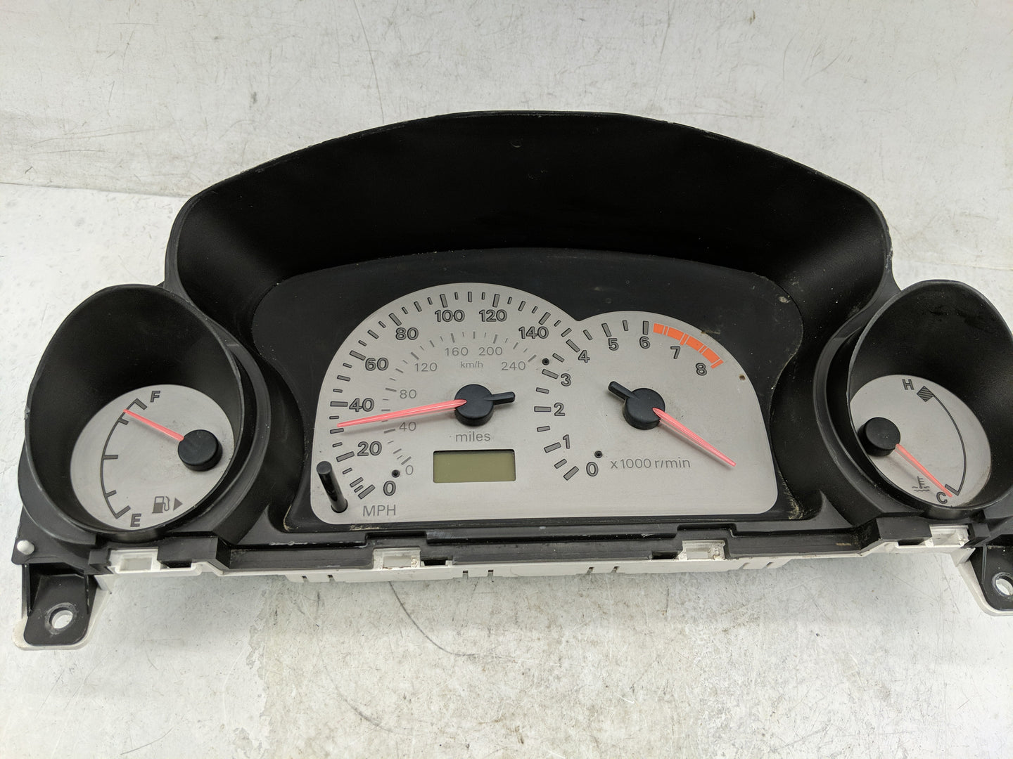 2000-2002 Mitsubishi Eclipse Instrument Cluster Speedometer Gauges Fits Fits 2000 2001 2002 OEM Used Auto Parts - Oemusedaut