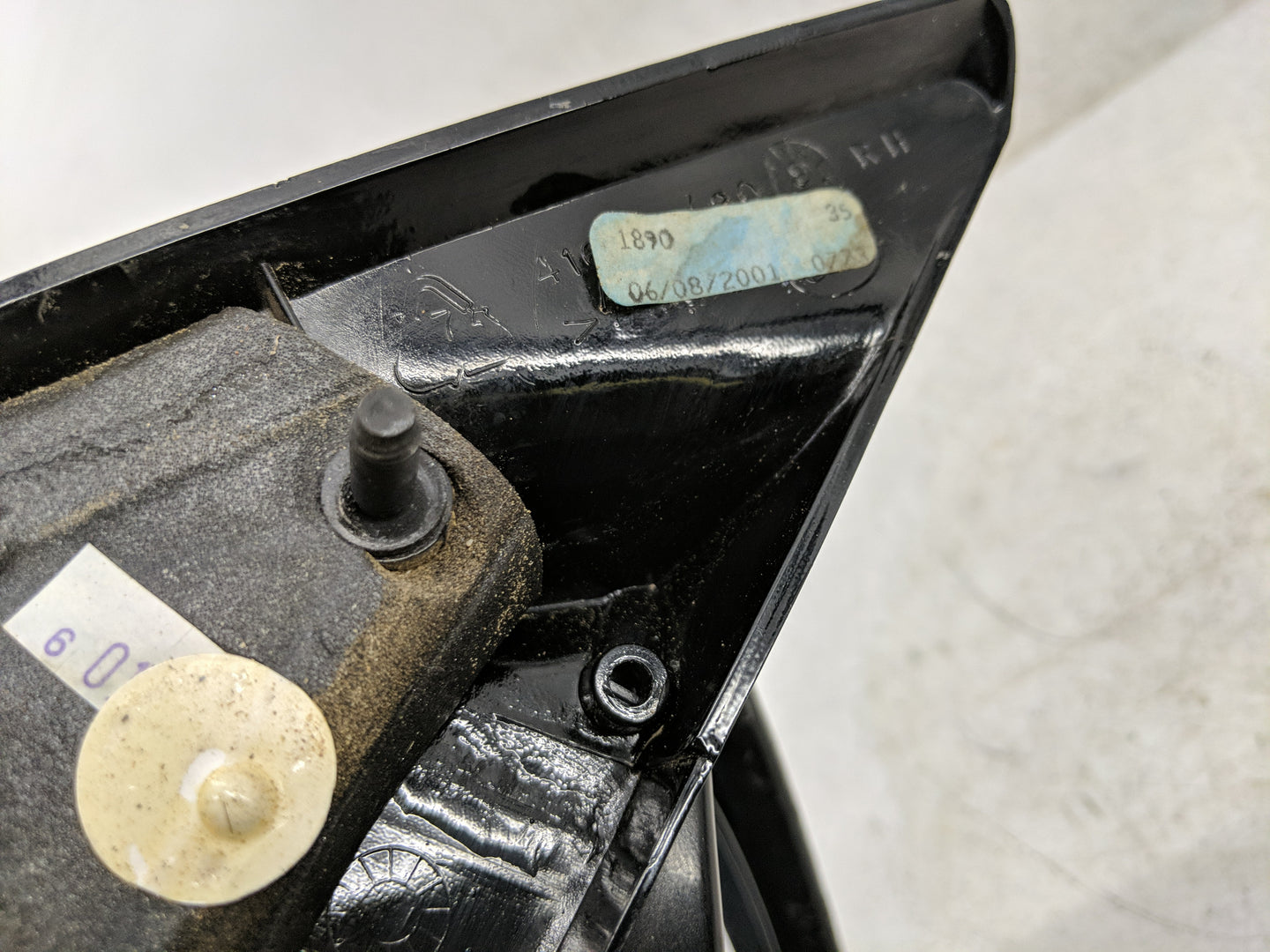 2000-2003 Mitsubishi Eclipse Passenger Side View Mirror - Right Door Mirror OEM Used - Oemusedautoparts1.com