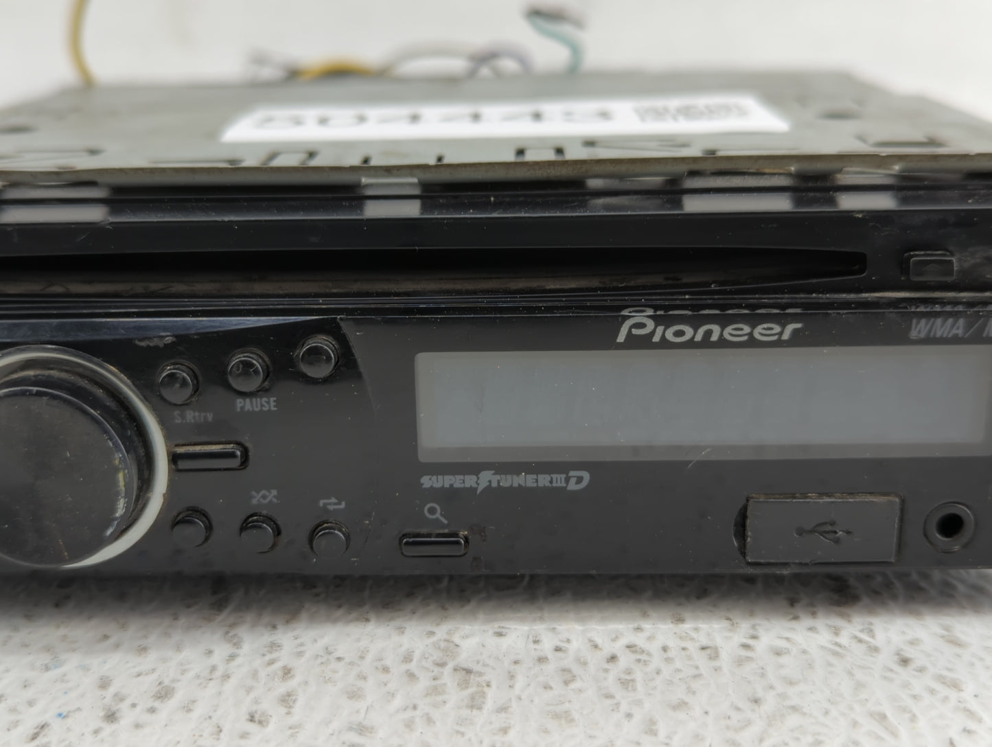 2001 Mitsubishi Eclipse Radio AM FM Cd Player Receiver Replacement P/N:DXT-2266UB Fits OEM Used Auto Parts - Oemusedautopart