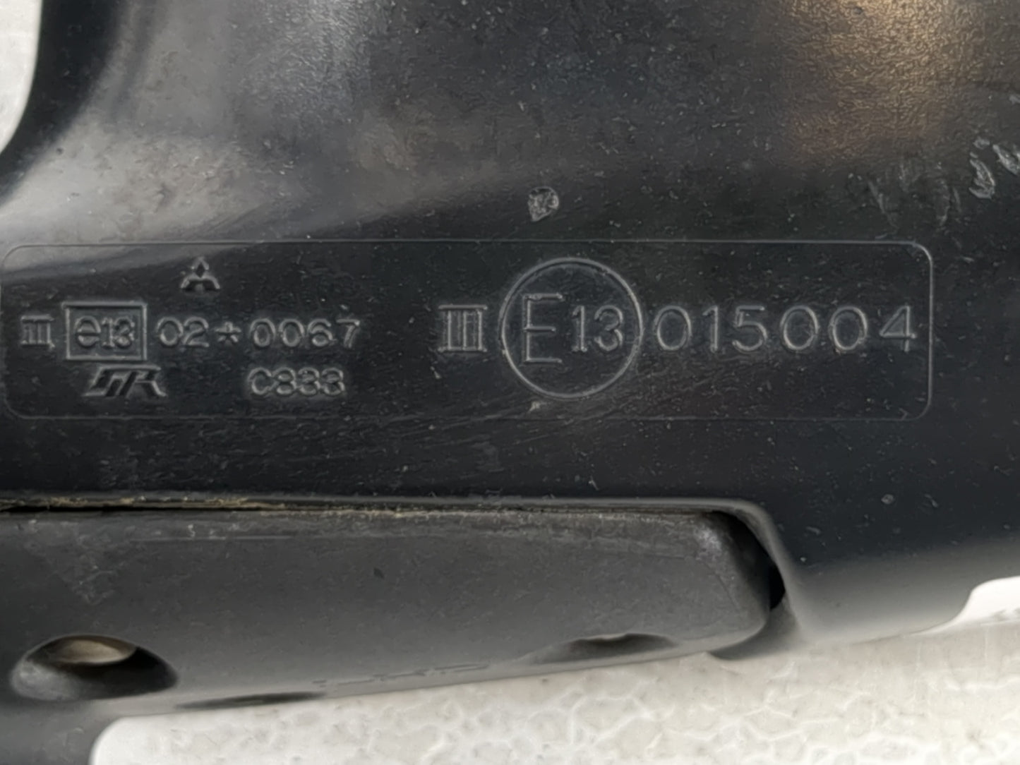 2000-2001 Mitsubishi Mirage Driver Side View Mirror - Left Door Mirror OEM Used - Oemusedautoparts1.com