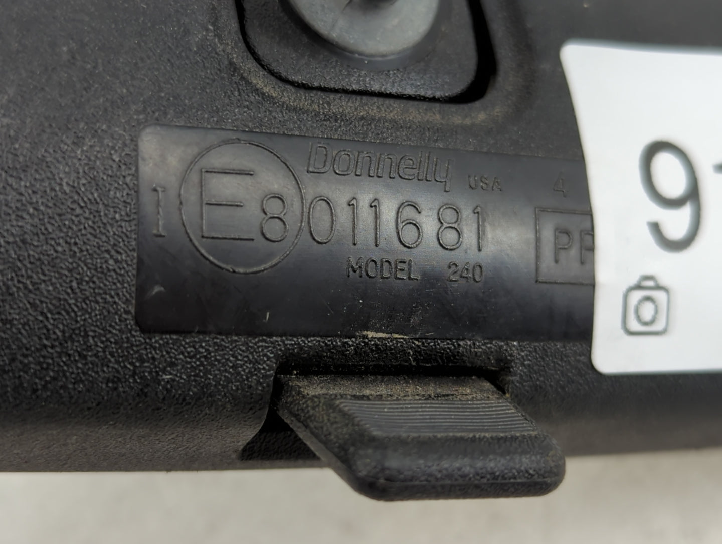 2001-2003 Mitsubishi Montero Interior Rear View Mirror Replacement OEM P/N:IE8011681 Fits Fits 2001 2002 2003 OEM Used Auto 