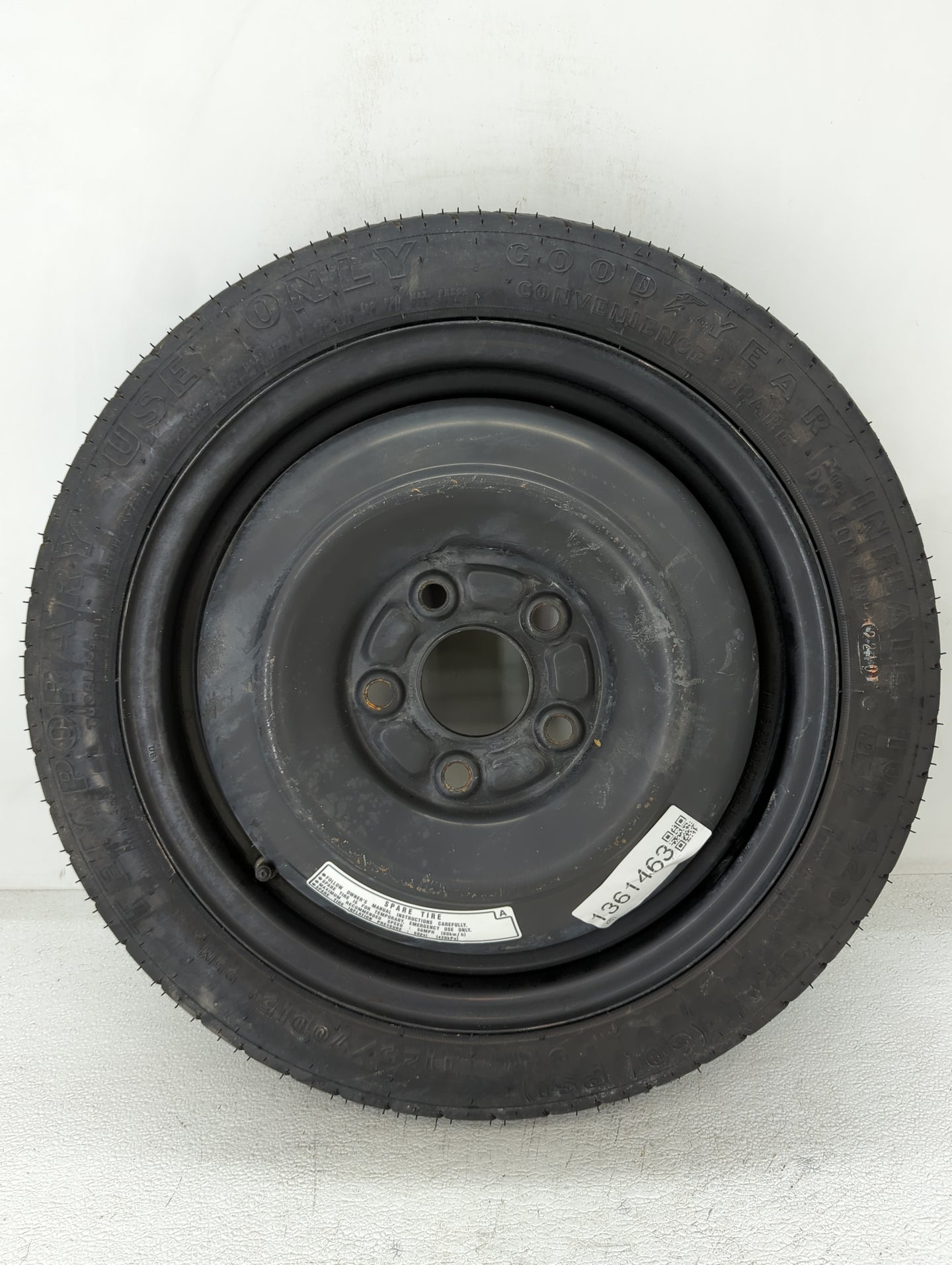 1993-2001 Nissan Altima Spare Donut Tire Wheel Rim Oem - Oemusedautoparts1.com