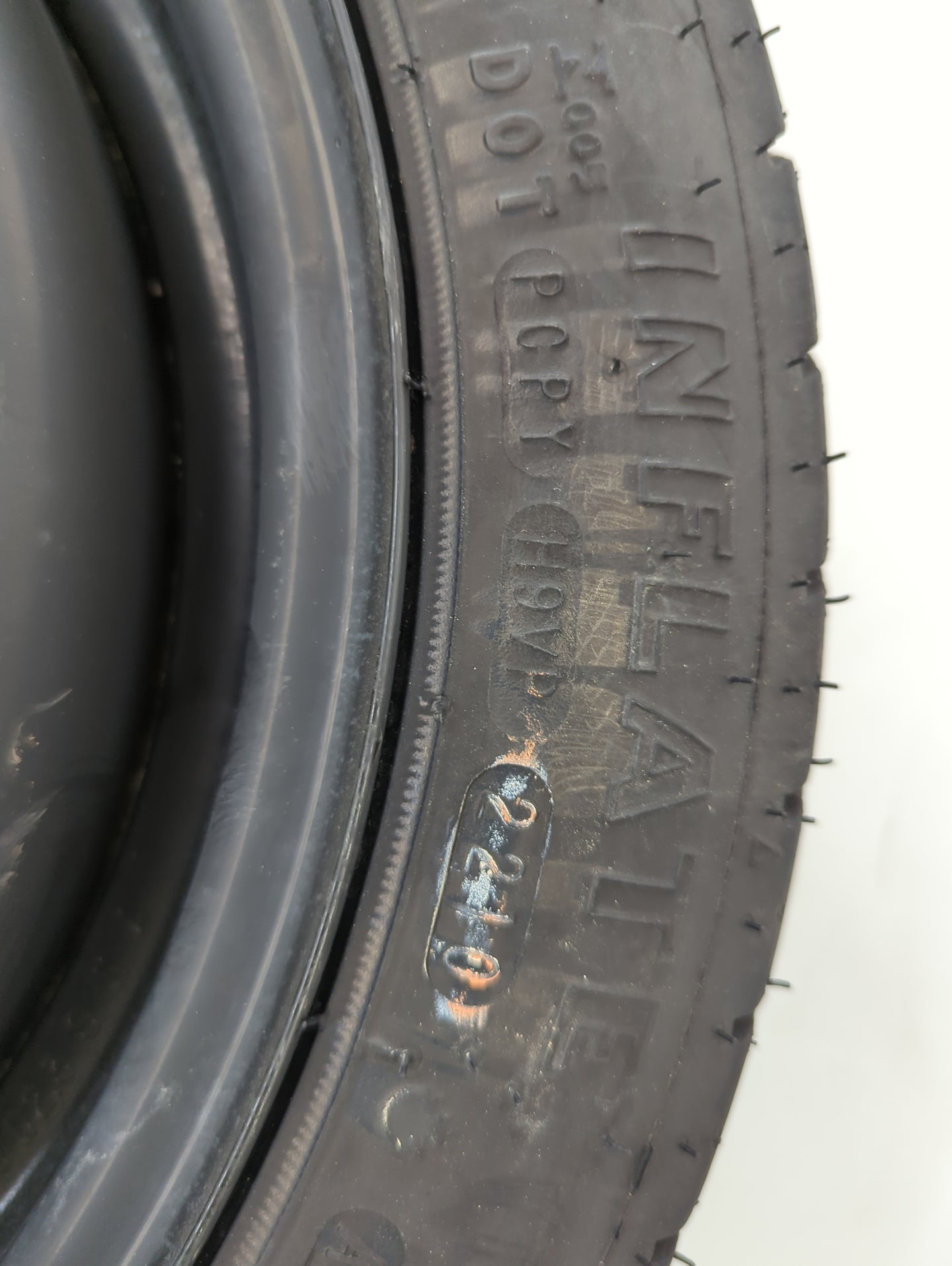 1993-2001 Nissan Altima Spare Donut Tire Wheel Rim Oem - Oemusedautoparts1.com