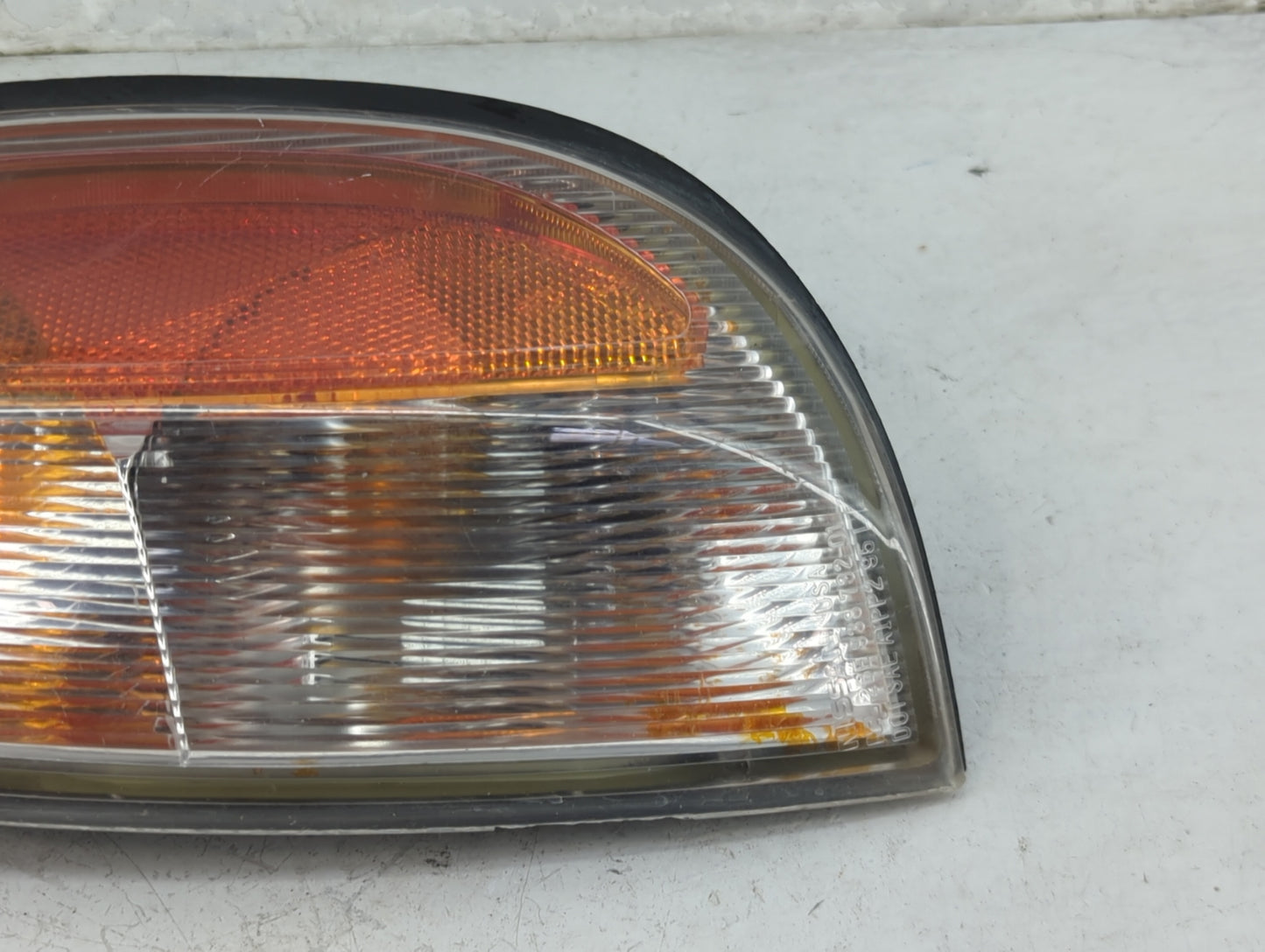 2000-2001 Nissan Xterra Driver Left Oem Front Light Lamp Black - Oemusedautoparts1.com