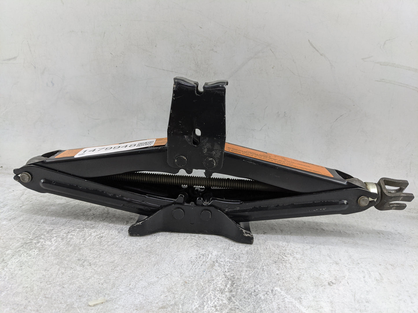 2001 Nissan Xterra Spare Scissor Car Jack Black - Oemusedautoparts1.com