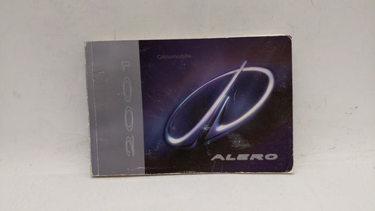 2001 Oldsmobile Alero Owners Manual Book Guide OEM Used Auto Parts - Oemusedautoparts1.com