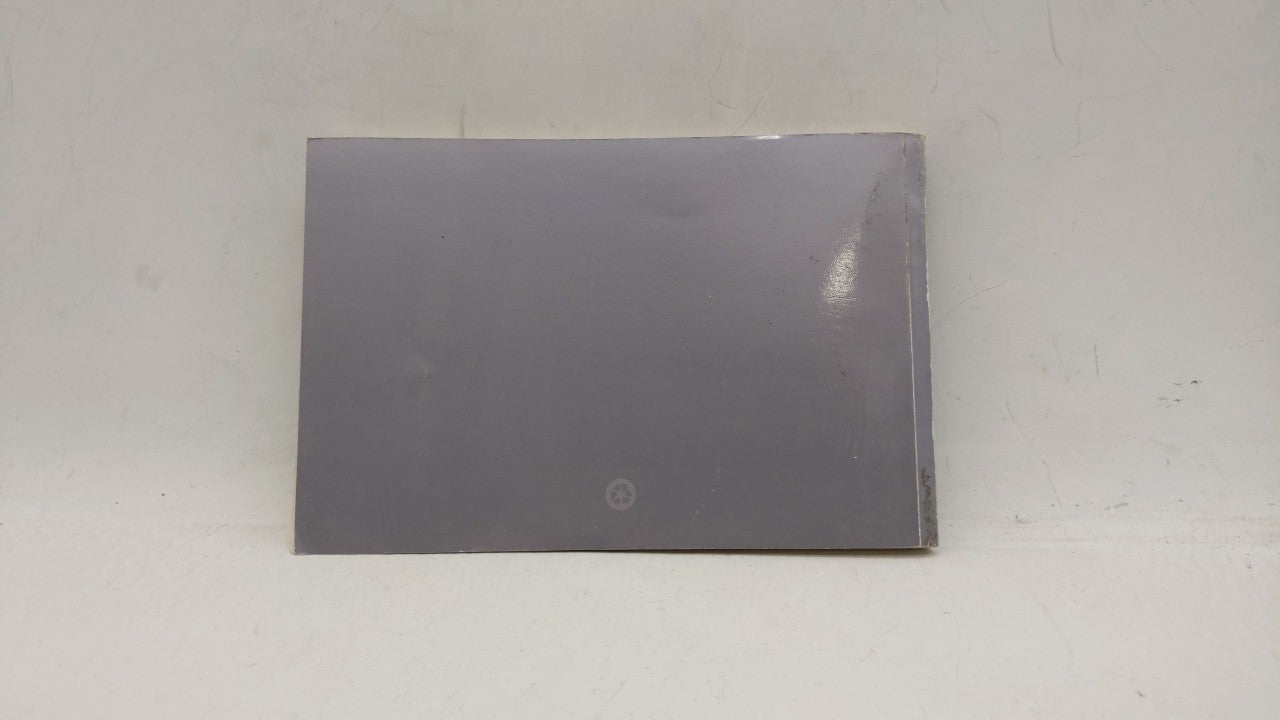 2001 Oldsmobile Alero Owners Manual Book Guide OEM Used Auto Parts - Oemusedautoparts1.com