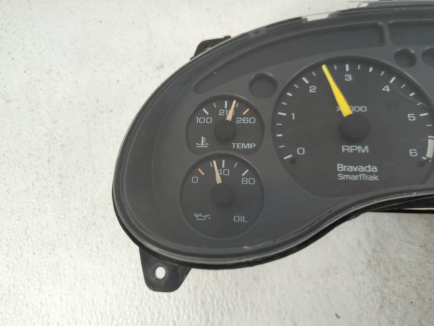 2001 Oldsmobile Bravado Instrument Cluster Speedometer Gauges P/N:09374225 50CWAXF801798277 Fits Fits 2000 OEM Used Auto Par