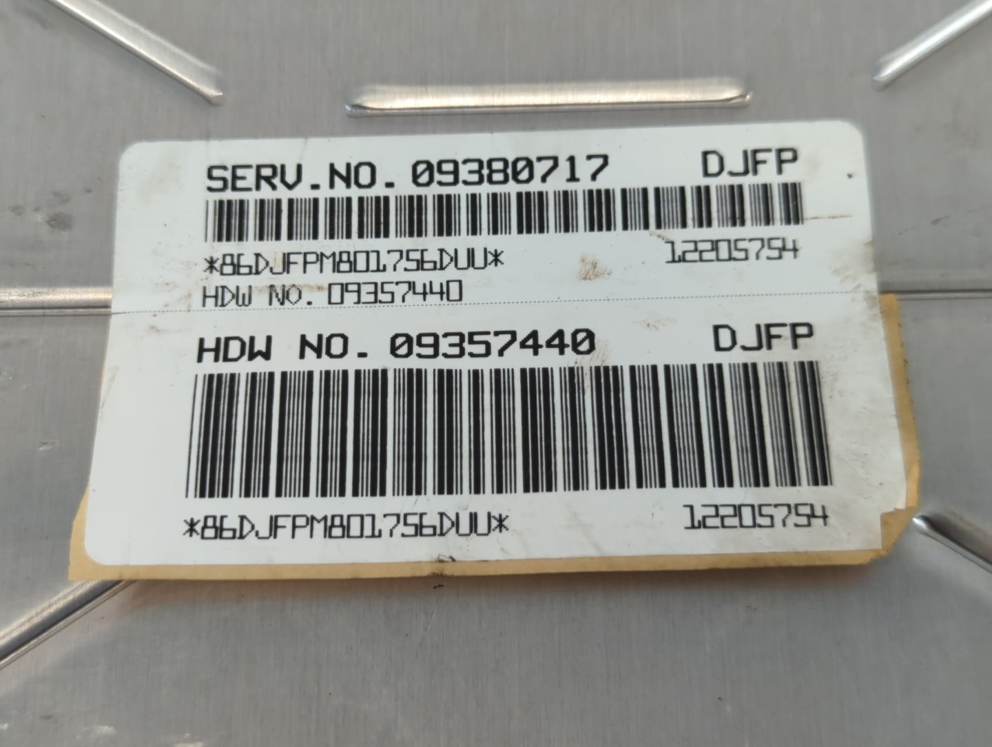2001 Pontiac Bonneville PCM Engine Control Computer ECU ECM PCU OEM Fits OEM Used Auto Parts - Oemusedautoparts1.com