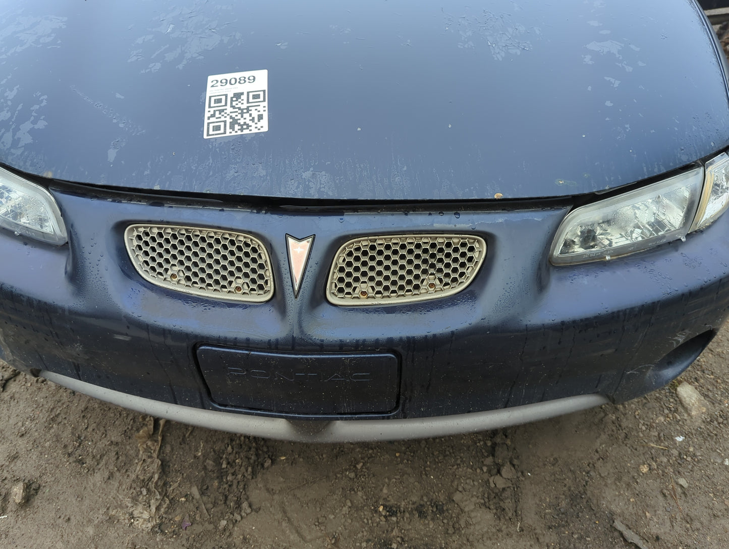1997-2003 Pontiac Grand Prix Front Grille Bumper Not Included - Oemusedautoparts1.com