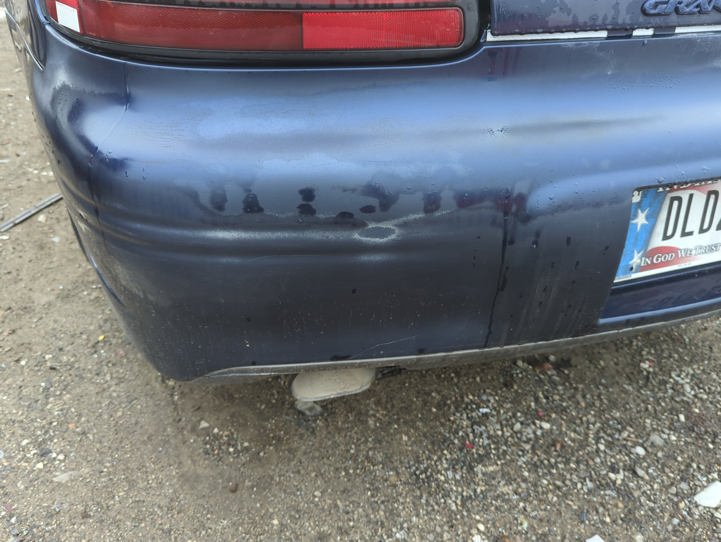 1997-2003 Pontiac Grand Prix Rear Bumper Assembly Oem 1167997 - Oemusedautoparts1.com