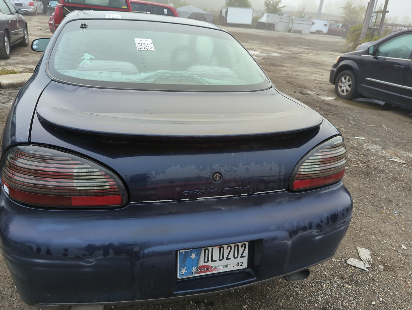 2001-2003 Pontiac Grand Prix Trunk/decklid/hatch/tailgate Oem 1168063 - Oemusedautoparts1.com