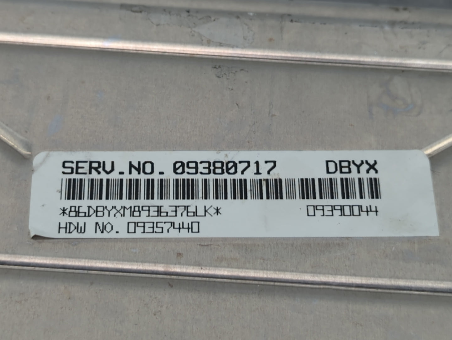 2000 Pontiac Grand Prix PCM Engine Control Computer ECU ECM PCU OEM P/N:09380717 Fits Fits 2001 2002 OEM Used Auto Parts - O