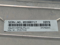 2000 Pontiac Grand Prix PCM Engine Control Computer ECU ECM PCU OEM P/N:09380717 Fits Fits 2001 2002 OEM Used Auto Parts - O
