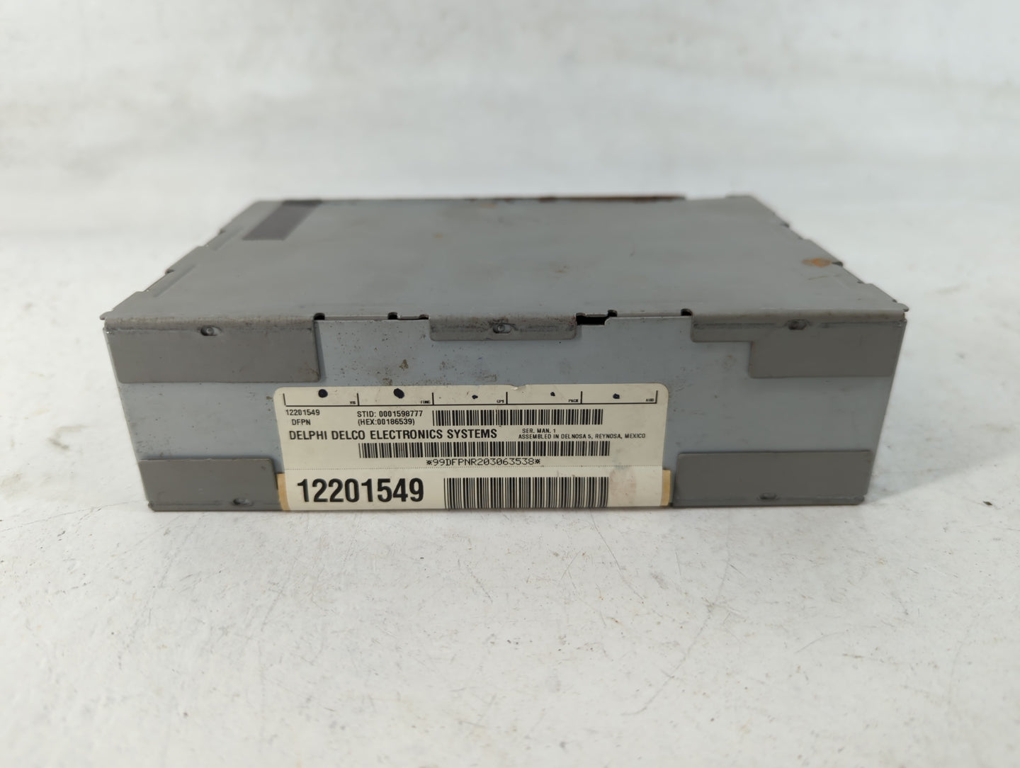 1999-2001 Pontiac Grand Prix Radio AM FM Cd Player Receiver Replacement P/N:12201549 Fits Fits 1999 2000 2001 OEM Used Auto 