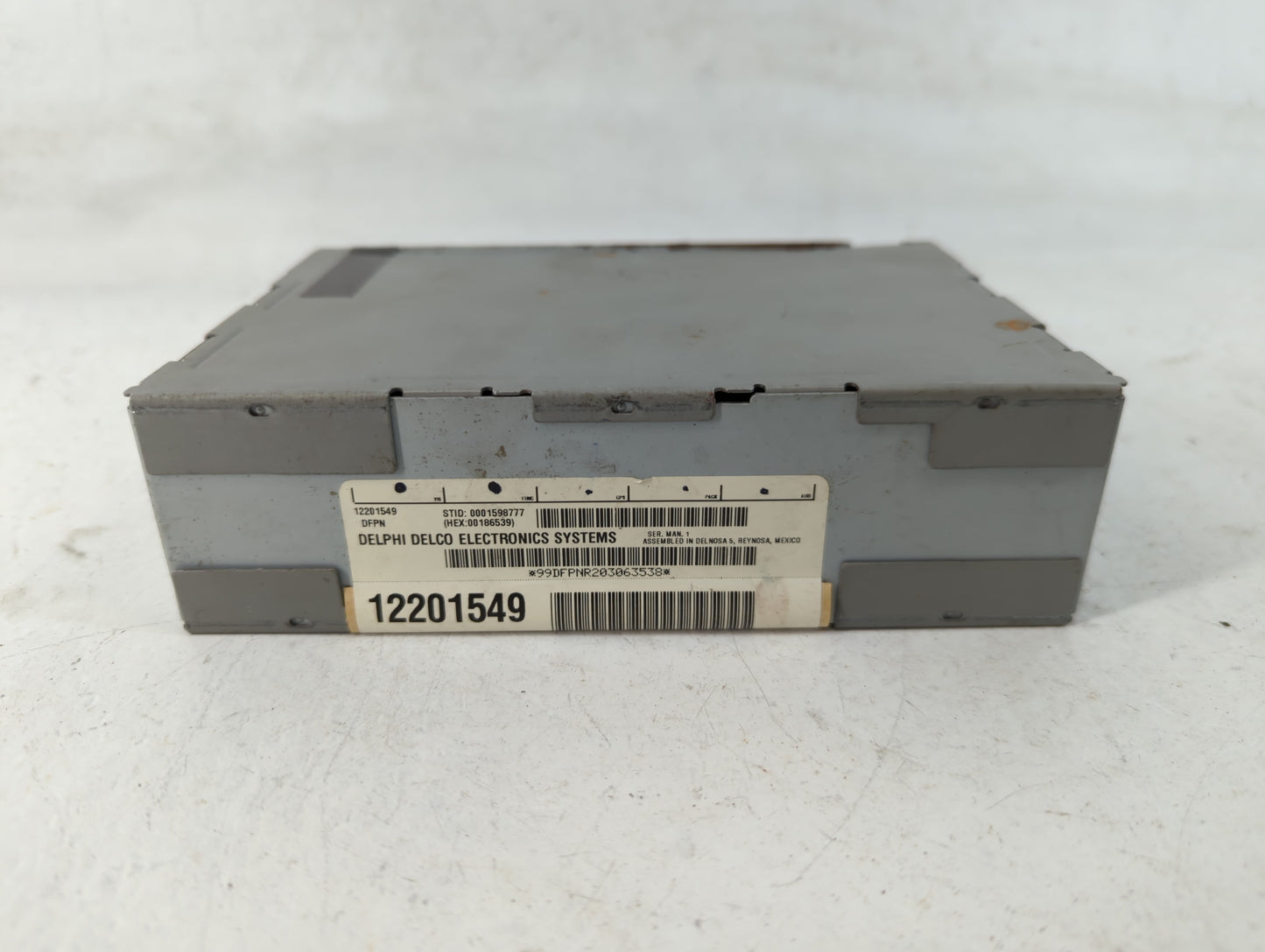 1999-2001 Pontiac Grand Prix Radio AM FM Cd Player Receiver Replacement P/N:12201549 Fits Fits 1999 2000 2001 OEM Used Auto 